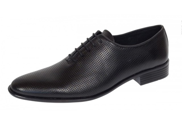 Pantofi barbati eleganti din piele naturala - Model Negru Office GKR35NPF